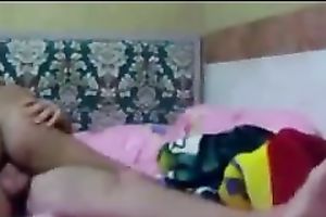 My slim brunette hair neighbour enjoys jumping on my dong