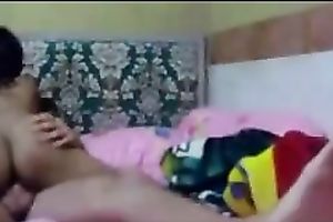 My slim brunette hair neighbour enjoys jumping on my dong