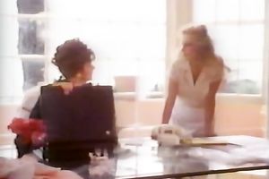 Bosomy golden-haired head dirt gives worthy ramrod engulf to her concupiscent guest outdoors