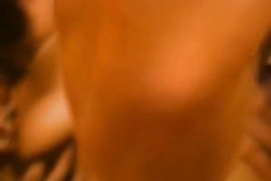 Two horny blimps play with a sextoy and share a ramrod in FFM episode