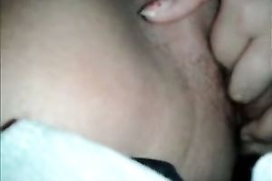 My greasy pussy is asking to be finger gangbanged hard