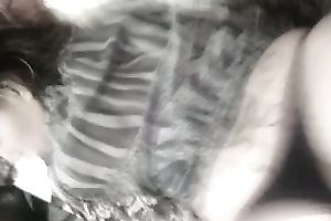 Fucking this bitch's appealing fuckhole from behind