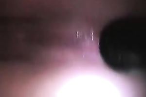 Anal marital-device pleasures for my German wife untill this babe cums