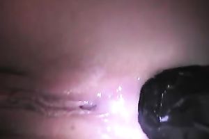 Anal marital-device pleasures for my German wife untill this babe cums