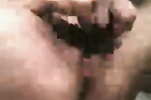 My favourite place to play with my cum-hole is at home