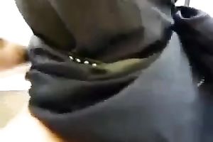 Watch me fucking my co-worker's pussy on the balcony