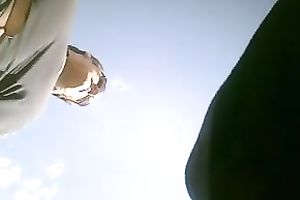 Taking upskirt movie scenes is not as facile as u might think