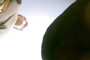 Taking upskirt movie scenes is not as facile as u might think