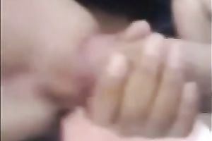 My Mexican GF sucks my weiner after jumping on it ardently