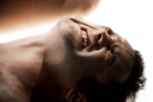 Cute titless blond head getting her constricted cum-hole eaten