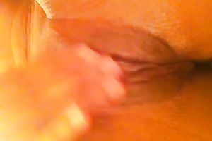 My moist Africa fairy gently diddles her snatch with hands