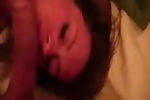 Incredibly hungry nympho sucks my large juicy 10-Pounder like a boss