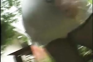 Sexy cougar cutie in constricted costume desires to fuck those excited fellows