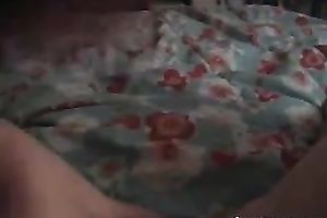 Solo scene with dilettante legal age teenager fucking her pussy with a vibrator