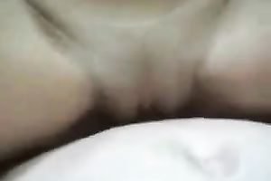 Horny non-professional couple have a fun sex in the cowgirl position