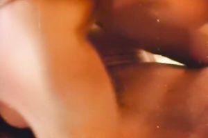 Hot like hell brunette hair sweetheart got double team attacked outdoors