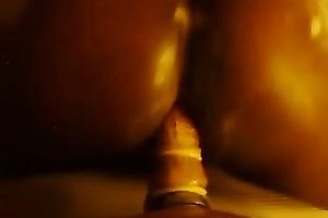 Fucking this tranny's tight shit-hole with all the excitement I have