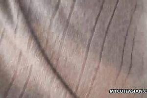 Playful and pliant Asian playgirl bonks like a wild doxy