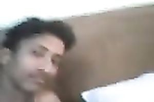 Lascivious Indian girlfriend doesn't mind having sex on webcam