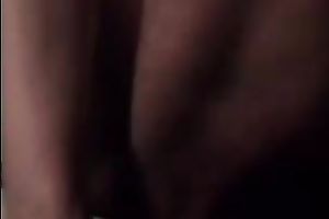 Petite brunette hair slutty wife bonks her freaky spouse in the bedroom