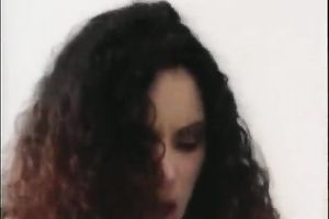 She loved to ride her boyfriend's large penis on table