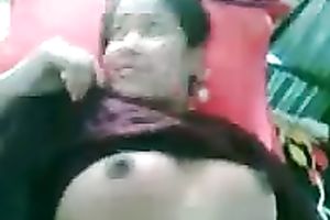 Chubby Indian auntie craves me to use her for sex on cam