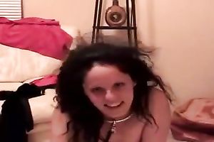 Lascivious dark brown bimbo craves my chocolate rod badly