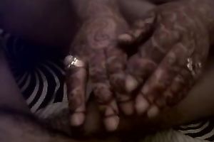 Amazingly concupiscent wench strokes my shlong like there is no the next day