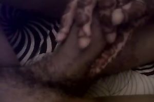 Amazingly concupiscent wench strokes my shlong like there is no the next day