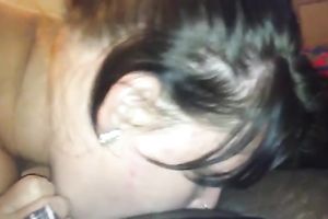 Finally this dark rod of my neighbour is in my throat