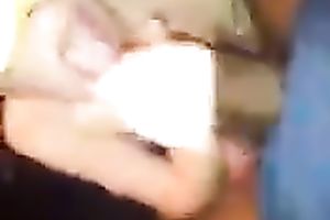 Finally my hottie succeeded to make me cum on her face