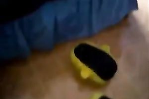 Latina young dark brown girlfriend rides me on top on web camera