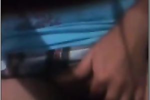 Lewd Colombian seductress likes showing off her large milk shakes and cunt