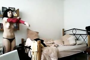 My horny white wife is damn proud of her smokin' hawt natural body