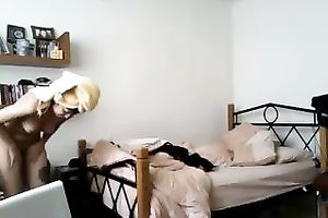 My horny white wife is damn proud of her smokin' hawt natural body