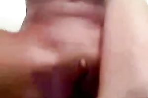 Breath-taking web camera show from a slim college BBC slut