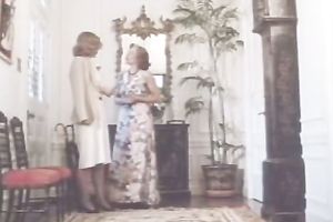 whorish milf greeting her guest after and astonishing sex with her partner