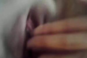 Beautiful white ass and bald poon shown on web camera