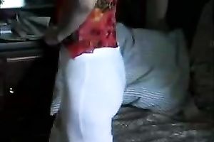 My good time with lewd aged white wife next door in her apartment