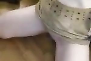 My raunchy looking black cock sluts enjoys getting face drilled