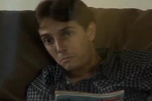 Horny whore enjoys engulfing a dark cock in a gym