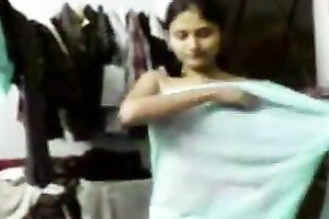 My chunky Indian brunette demonstrates her soaked curves