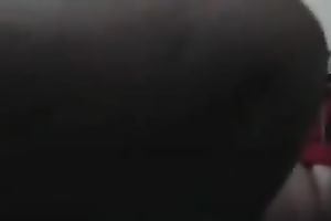 Just humping on my BBW white girlfriend in bed on webcam