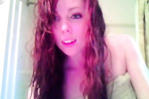 My lustful girlfriend acquires wicked during the time that taking a shower