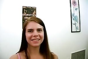 Amateur Norwegian legal age teenager with giant bra buddies sucks me off and takes facial