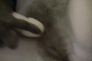 Two lewd and lewd bitches with valuable booties receive drilled by dildo