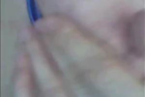 Stunning homemade solo with me attaching clothespegs to my boobs