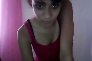 This slender web camera model knows how to entertain me just the way I like