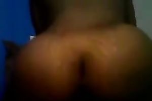 My astounding dark skin penis rider shows her skills afresh