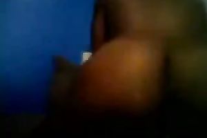 My astounding dark skin penis rider shows her skills afresh